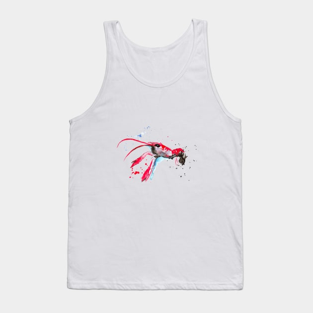 Crawfish Tank Top by RosaliArt